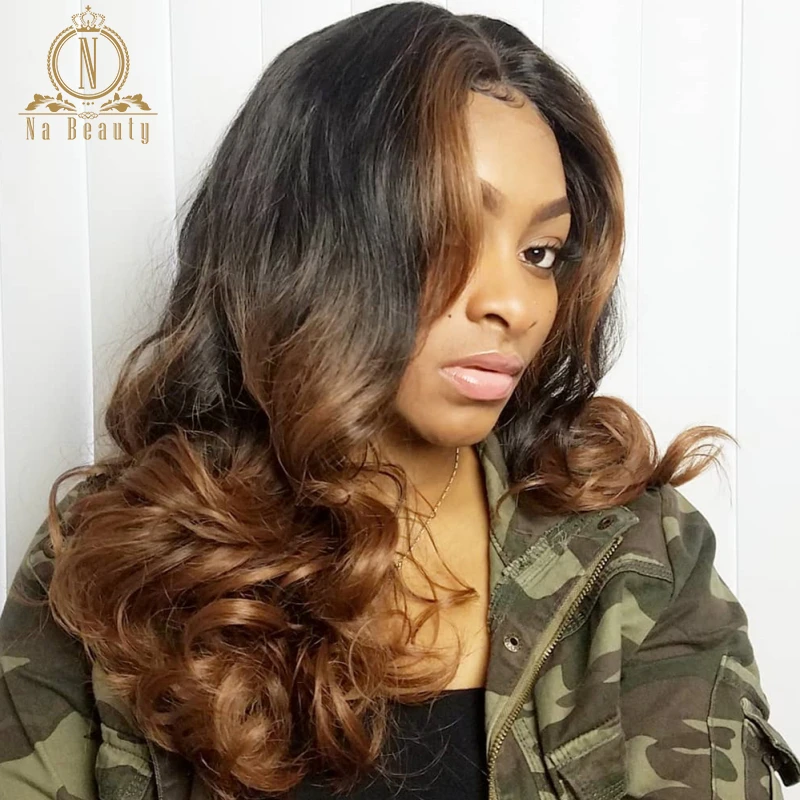 Brown Ombre Human Hair Wig Body Wave Lace Human Hair Wigs 13x4 Lace Front Human Hair Wigs Nabeauty 180
Brown Ombre Human Hair Wig Body Wave Lace Human Hair Wigs 13x4 Lace Front Human Hair Wigs Nabeauty 180