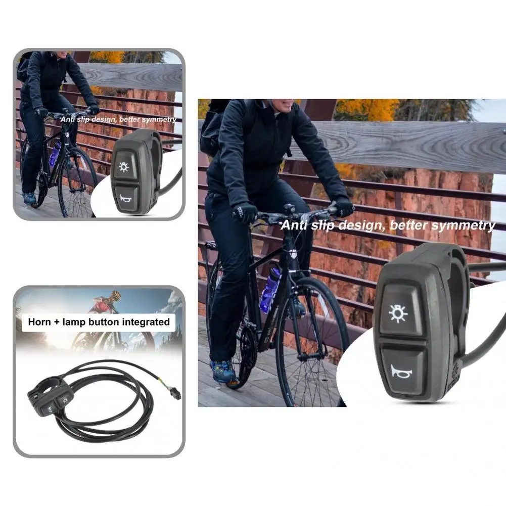 Sturdy Durable Horn Headlight Bicycle On Off Switch Nylon Electric Bicycle Switch Professional Bicycle Accessories
Sturdy Durable Horn Headlight Bicycle On Off Switch Nylon Electric Bicycle Switch Professional Bicycle Accessories
