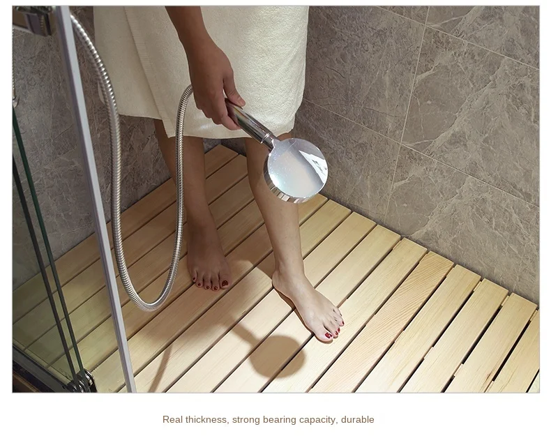 custom bathroom wood floor shower room non-slip wood floor mat anti-corrosion wood pedal water pad bath wooden mat
custom bathroom wood floor shower room non-slip wood floor mat anti-corrosion wood pedal water pad bath wooden mat