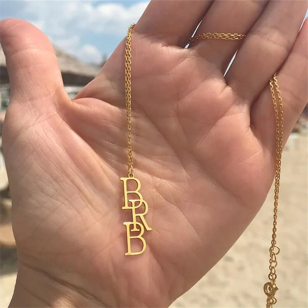 Personalised Initial Necklace Letter Name Pendant Stainless Steel Jewelry Customized Necklaces Friendship Gift
Personalised Initial Necklace Letter Name Pendant Stainless Steel Jewelry Customized Necklaces Friendship Gift