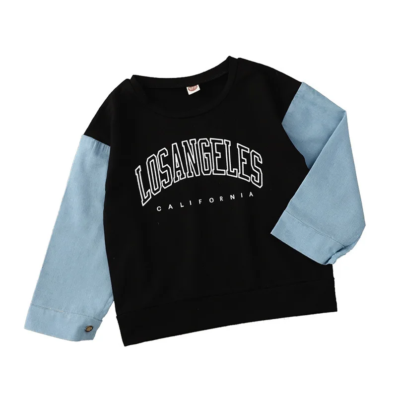 Kids Clothes Boys Sweatshirts Letter Pullover Boys Autumn Clothes Casual Top Long Sleeve Korean Boy Hoodies Patchwork Sweatshirt
Kids Clothes Boys Sweatshirts Letter Pullover Boys Autumn Clothes Casual Top Long Sleeve Korean Boy Hoodies Patchwork Sweatshirt