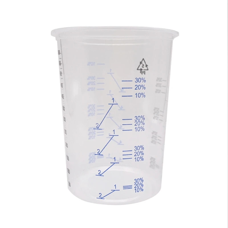 50Pcs Disposable Clear Graduated Plastic Mixing Cups for Paint UV Resin Epoxy X4YA
50Pcs Disposable Clear Graduated Plastic Mixing Cups for Paint UV Resin Epoxy X4YA