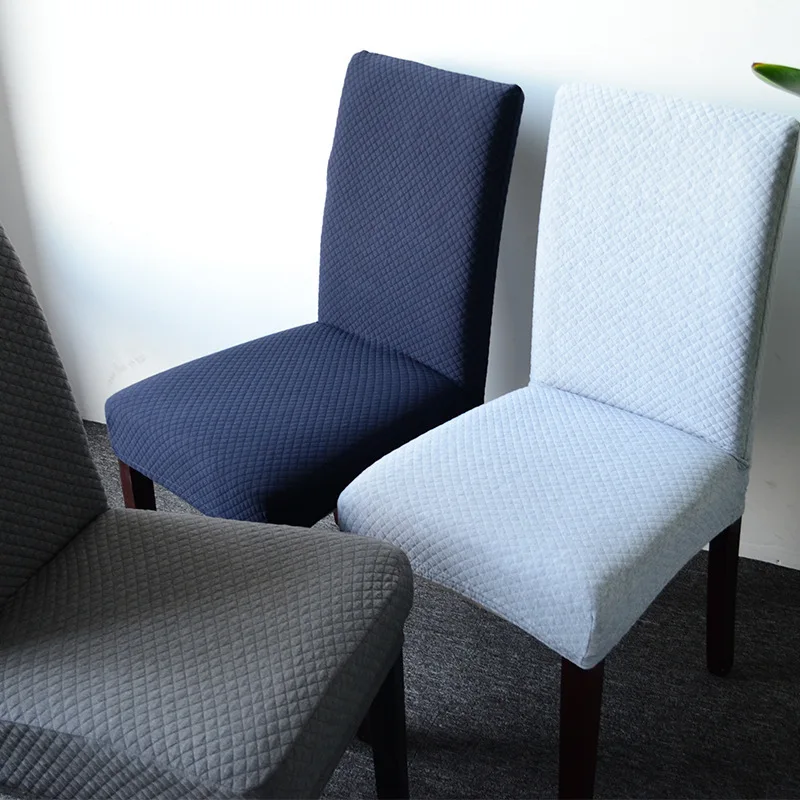 Elastic Knitted Fabric Dining Chair Cover S/m/l Stretch Seat Cover Washable Dining Chair Protector Slipcover For Hotel Banquet
Elastic Knitted Fabric Dining Chair Cover S/m/l Stretch Seat Cover Washable Dining Chair Protector Slipcover For Hotel Banquet