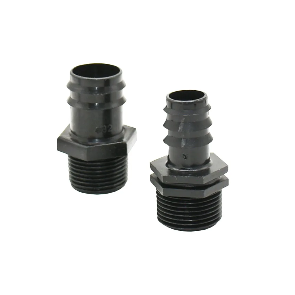 40pcs 25mm 1" Hose Barb Connector With 1 Inch Male Thread Garden Hose Water Pipe Tap Connectors Adapter
40pcs 25mm 1" Hose Barb Connector With 1 Inch Male Thread Garden Hose Water Pipe Tap Connectors Adapter