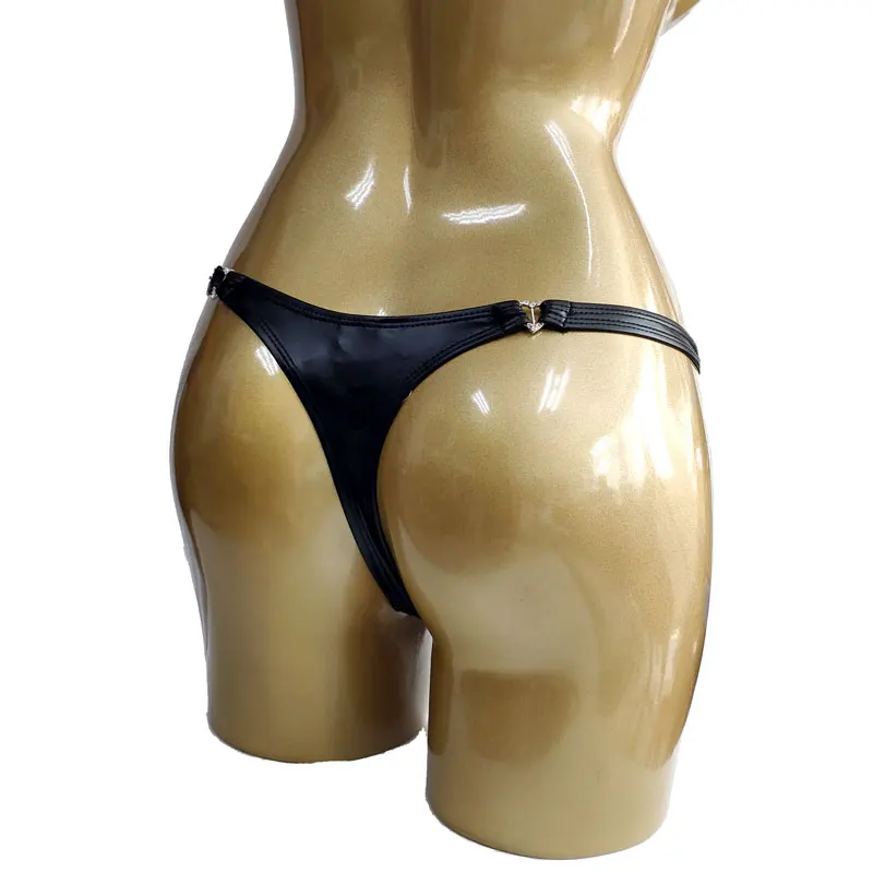 Сексуальные женские латексные стринги с низкой посадкой, масляные блестящие полые ПВХ блестящие микро стринги с Т-образной спинкой из искусственной кожи, сексуальные трусы для горничной, одежда для геев плюс
Сексуальные женские латексные стринги с низкой посадкой, масляные блестящие полые ПВХ блестящие микро стринги с Т-образной спинкой из искусственной кожи, сексуальные трусы для горничной, одежда для геев плюс