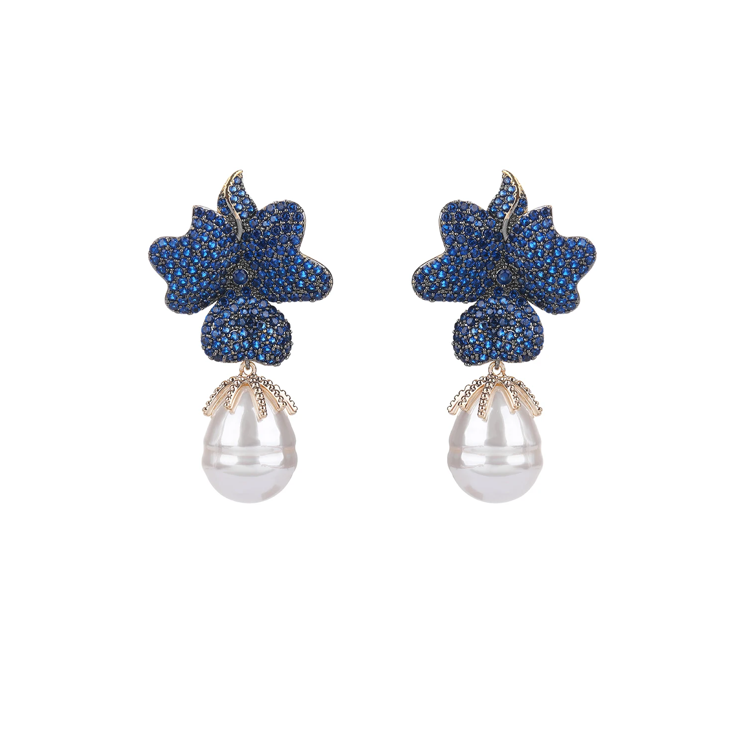 Cubic Zircon CZ Flowers Earrings for Wedding, Crystals Leaf Earring for Bride, Women Girl Birthday Party Jewelry CE11034
Cubic Zircon CZ Flowers Earrings for Wedding, Crystals Leaf Earring for Bride, Women Girl Birthday Party Jewelry CE11034