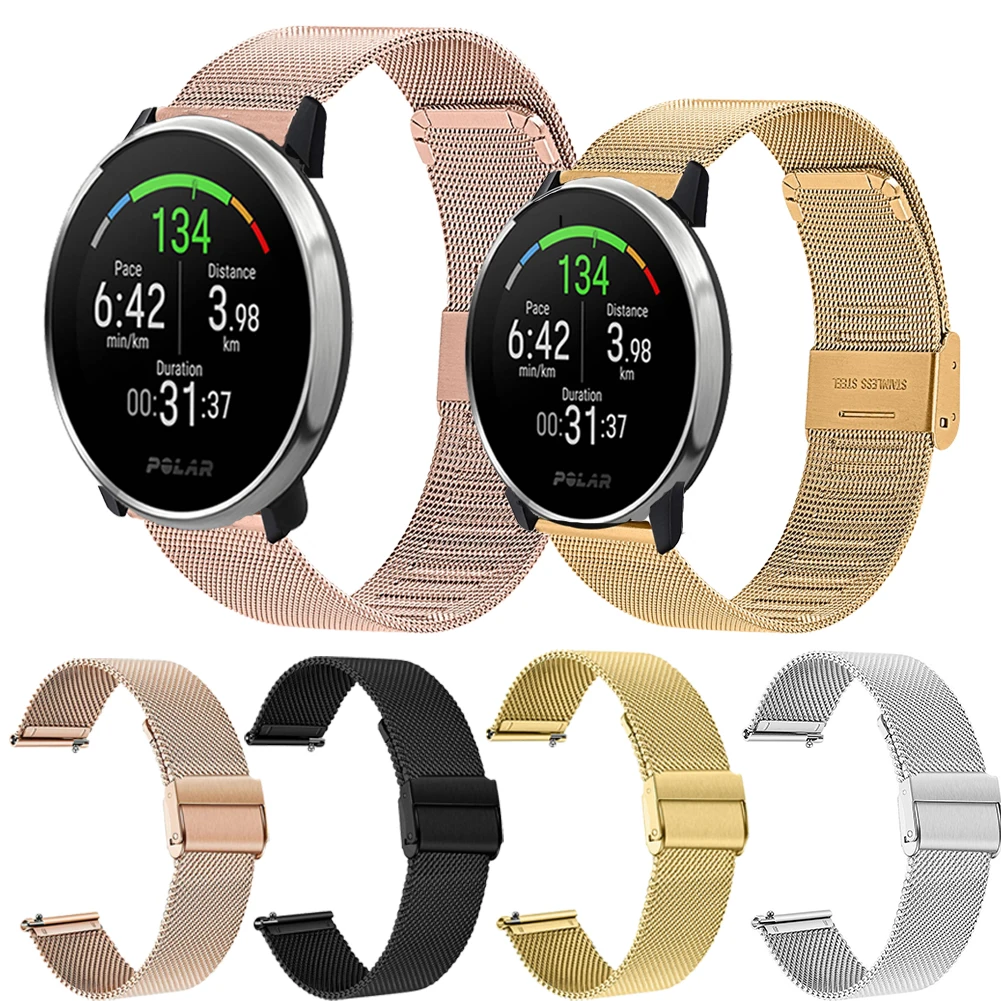 Ремешок для часов Polar Ignite/Vantage M/Grit X/Suunto 3, металлический, 20 мм, 22 мм
Ремешок для часов Polar Ignite/Vantage M/Grit X/Suunto 3, металлический, 20 мм, 22 мм