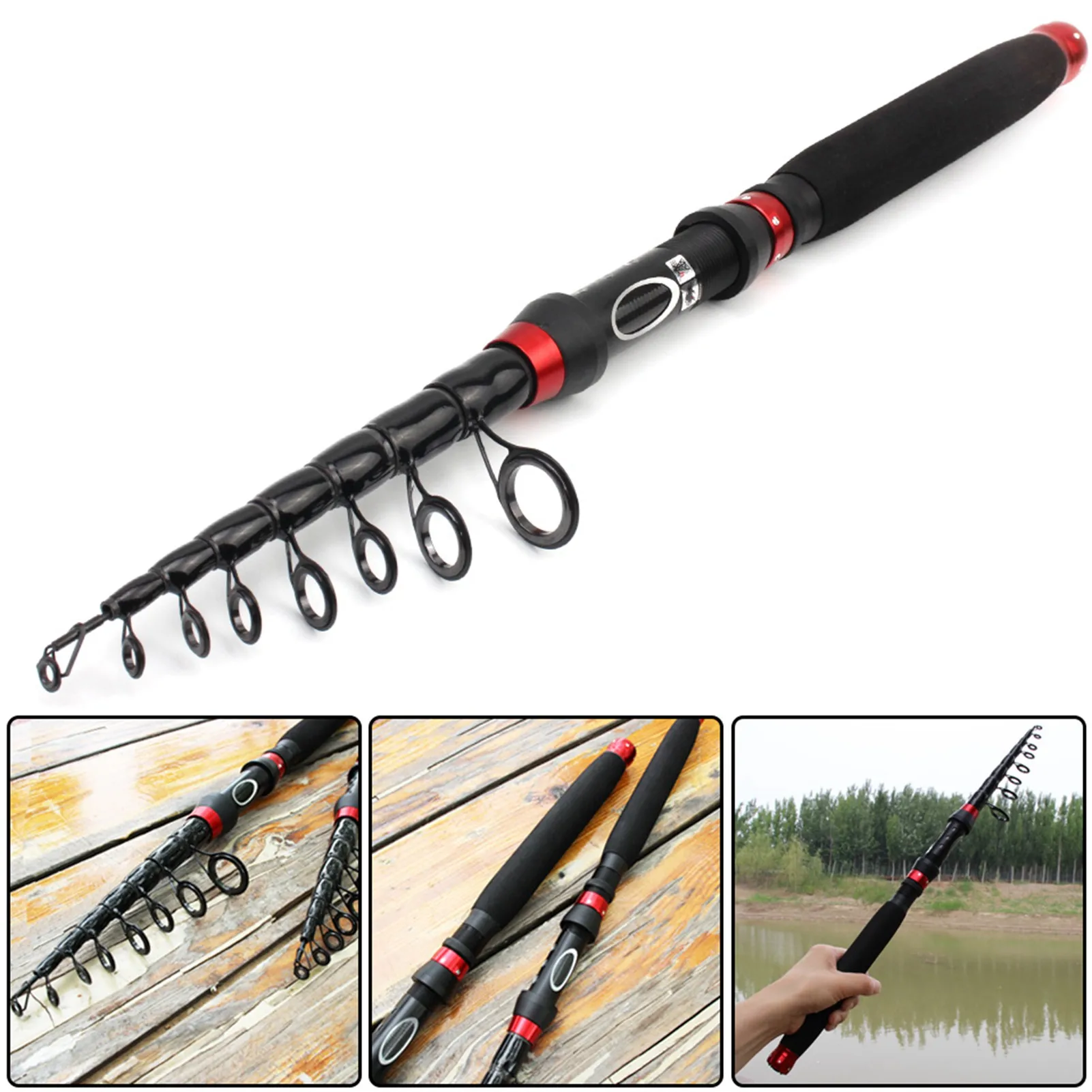 1.8m 2.1m 2.4m 2.7m 3.0m Spinning Rod carbon telescopic sea fishing rod lure rod Fishing Tackle EVA Comfortable handle pesca
1.8m 2.1m 2.4m 2.7m 3.0m Spinning Rod carbon telescopic sea fishing rod lure rod Fishing Tackle EVA Comfortable handle pesca