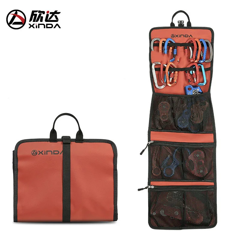 Xinda Rock Climbing Storage Bag Gear Equipment Organized Storage Bag Carabiner Organized Bag
Xinda Rock Climbing Storage Bag Gear Equipment Organized Storage Bag Carabiner Organized Bag