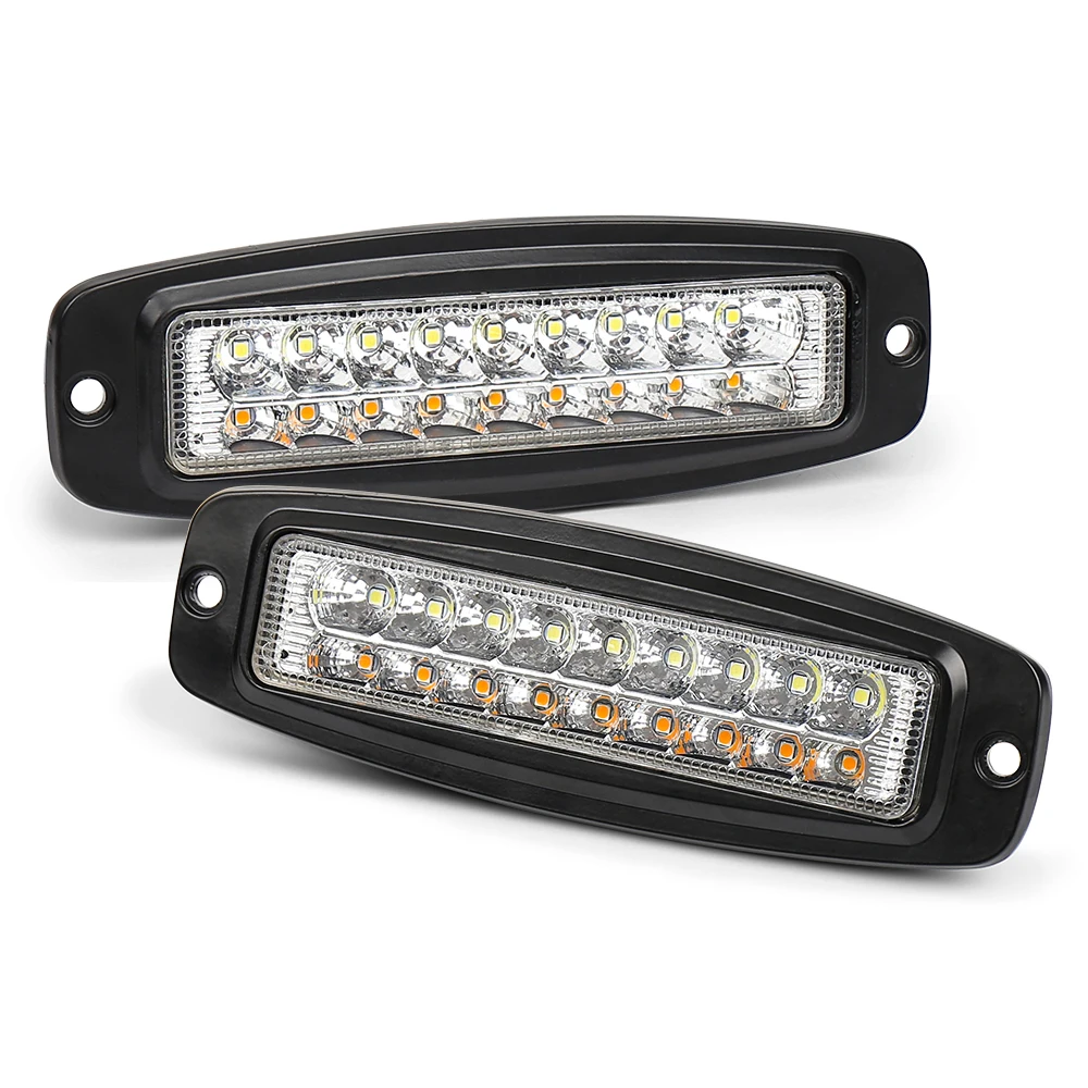 MOVOTOR 7.32 Inch Led Backup Work Light Bar White Amber Lighting for 4x4 ATV Trucks Offroad Vehicles 2pcs
MOVOTOR 7.32 Inch Led Backup Work Light Bar White Amber Lighting for 4x4 ATV Trucks Offroad Vehicles 2pcs
