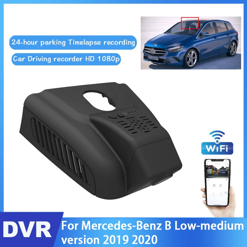 Car DVR Driving Video Recorder For Mercedes-Benz B Low-medium version 2019 2020 Night Vision Full HD 1080P Control Phone APP
Car DVR Driving Video Recorder For Mercedes-Benz B Low-medium version 2019 2020 Night Vision Full HD 1080P Control Phone APP