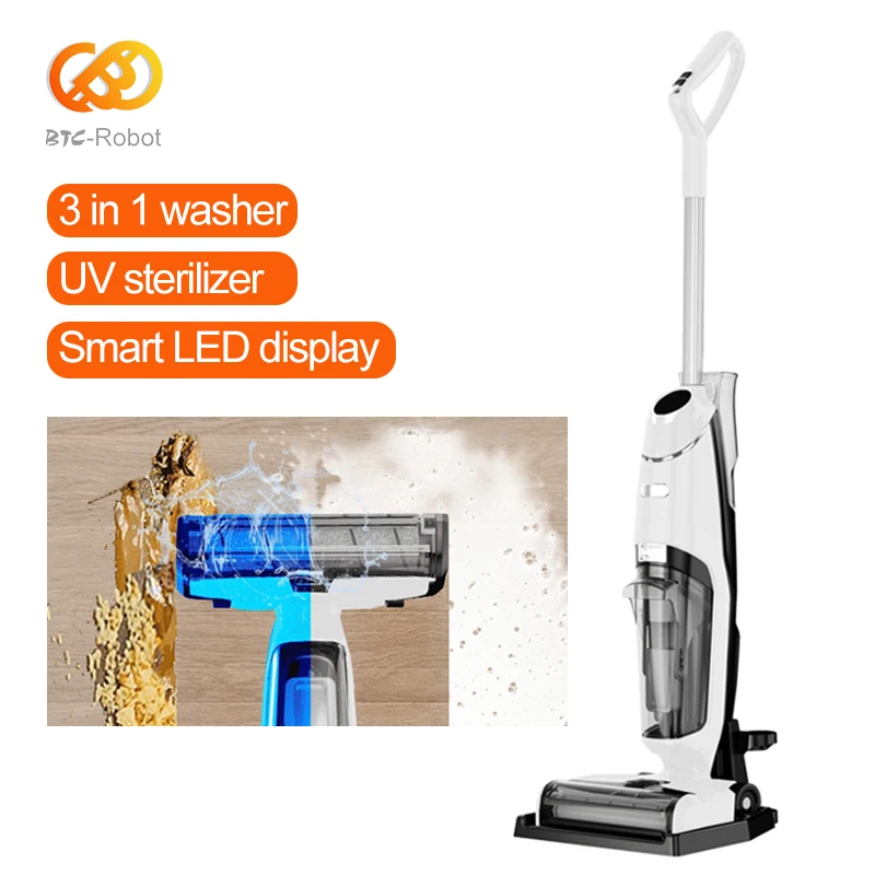 Cordless Wireless Handheld Smart Vacuum Cleaner,Lightweight,Wet Dry,Floor & Carpet Washer,UV Lamp,Self Cleaning
Cordless Wireless Handheld Smart Vacuum Cleaner,Lightweight,Wet Dry,Floor & Carpet Washer,UV Lamp,Self Cleaning