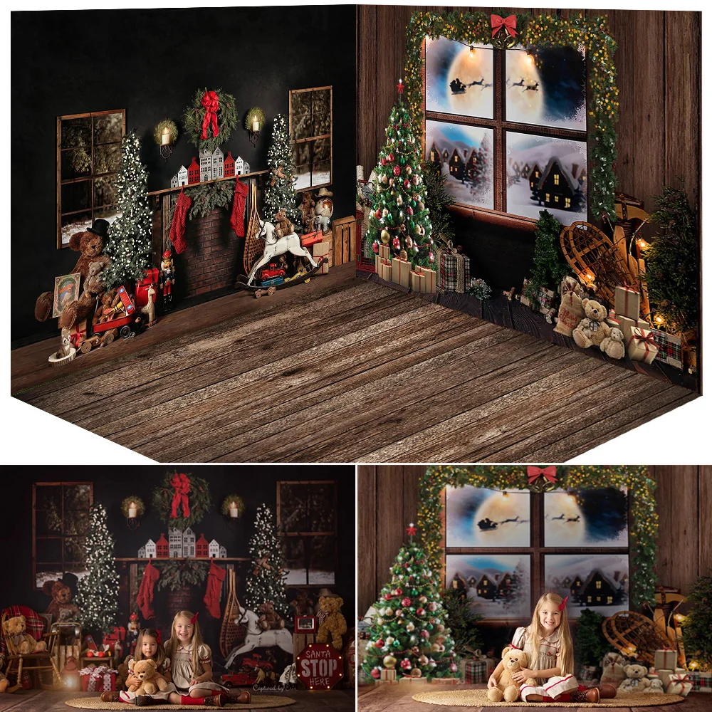 Christmas Room Kids Portrait Backdrop Decor Christmas Window Fireplace Toys Background Winter Adult Birthday Photography Studio
Christmas Room Kids Portrait Backdrop Decor Christmas Window Fireplace Toys Background Winter Adult Birthday Photography Studio