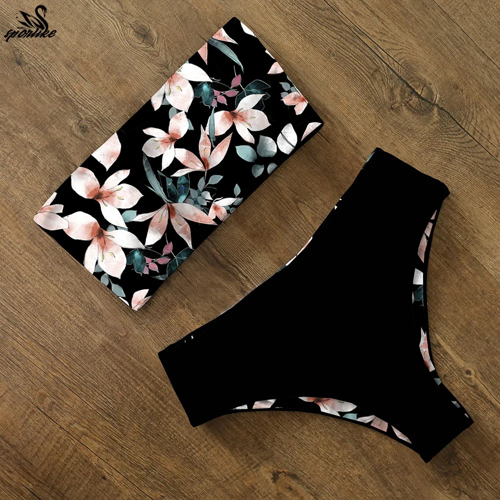 Bikini 2025 Swimwear Swimsuit Women Print High Waist Bikini Set Back Cross Bandeau Bathing Suit Female Beach Wear Biquini
Bikini 2025 Swimwear Swimsuit Women Print High Waist Bikini Set Back Cross Bandeau Bathing Suit Female Beach Wear Biquini