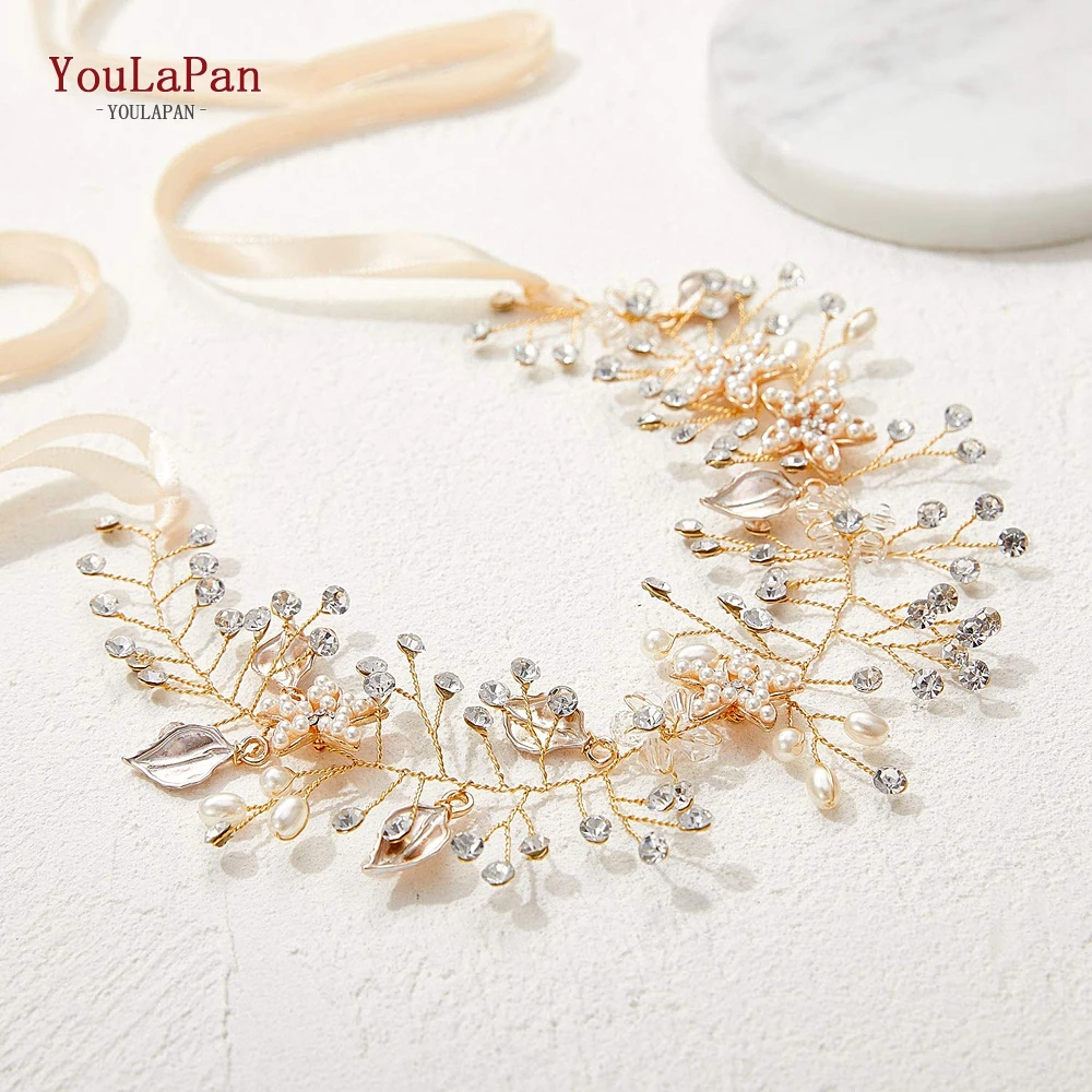 TOPQUEEN Luxury Wedding Headwear Beauty Women Tiaras Rhinestone Bridal Hair Accessories Golden Wedding Flower Headband HP235
TOPQUEEN Luxury Wedding Headwear Beauty Women Tiaras Rhinestone Bridal Hair Accessories Golden Wedding Flower Headband HP235