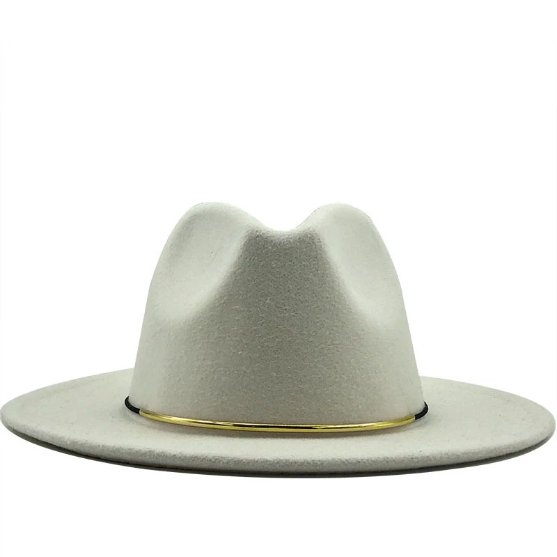 New Smiple Women Outback Fedora Hat For Winter Autumn ElegantLady Floppy Cloche Wide Brim Jazz Caps Size 56-60CM
New Smiple Women Outback Fedora Hat For Winter Autumn ElegantLady Floppy Cloche Wide Brim Jazz Caps Size 56-60CM