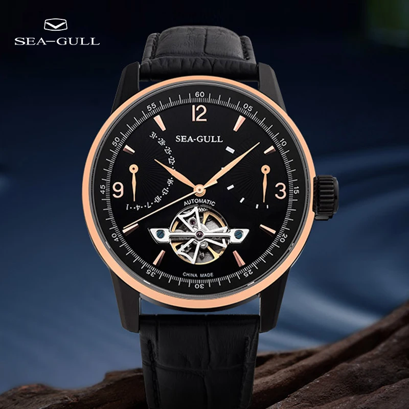 Seagull men's watch automatic mechanical watch business casual hollow flywheel multi-function dial men's watch 219.327
Seagull men's watch automatic mechanical watch business casual hollow flywheel multi-function dial men's watch 219.327