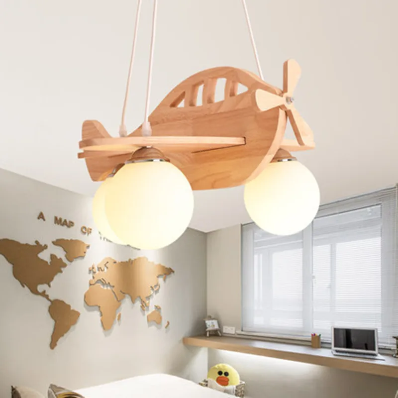 Nordic children room light creative airplanedining room study kid's beedroom cartoon log chandelier
Nordic children room light creative airplanedining room study kid's beedroom cartoon log chandelier
