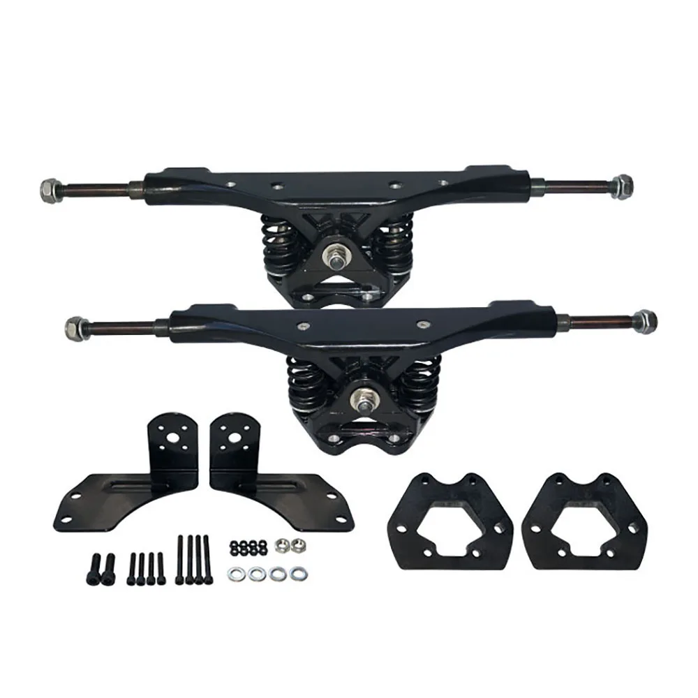 Maytech Electric Mountainboard Kit MTMSKT1709FB Front Rear Truck Set for Dual Motorized Offroad Skateboard with Motor Mount
Maytech Electric Mountainboard Kit MTMSKT1709FB Front Rear Truck Set for Dual Motorized Offroad Skateboard with Motor Mount