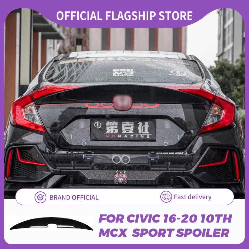 Car Rear Trunk Wing Boot Lip ABS For honda civic 16 17 18 19 10th JDM Deflector Decoration rear spoiler auto replacement part
Car Rear Trunk Wing Boot Lip ABS For honda civic 16 17 18 19 10th JDM Deflector Decoration rear spoiler auto replacement part