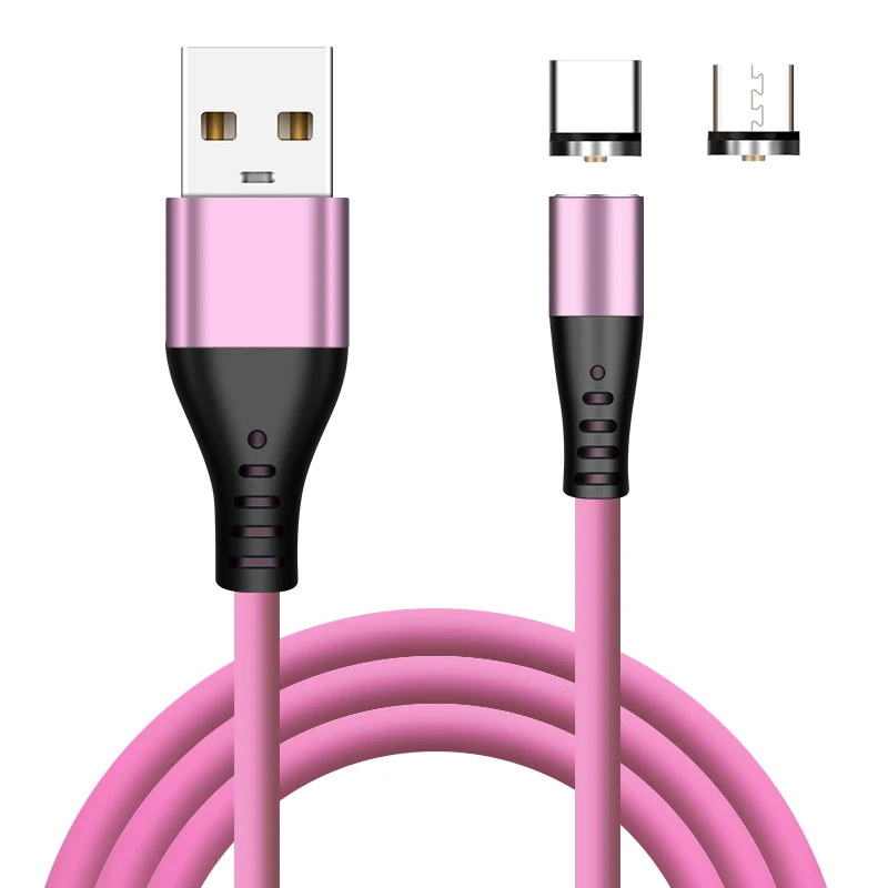 New Arrival 3 in 1 Liquid Silicone Magnetic Charger USB Cable A2S Micro Type C Charging Colorful
New Arrival 3 in 1 Liquid Silicone Magnetic Charger USB Cable A2S Micro Type C Charging Colorful