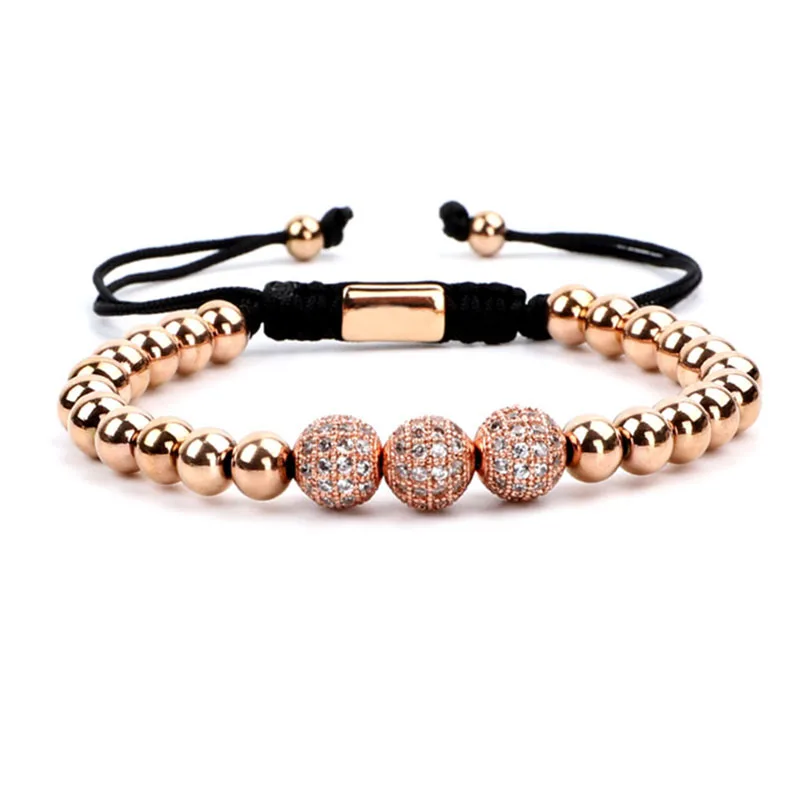 Fashion CZ Micro Pave Ball Stainless Steel Macrame Friendship Bracelet Men Women Jewelry Gift
Fashion CZ Micro Pave Ball Stainless Steel Macrame Friendship Bracelet Men Women Jewelry Gift