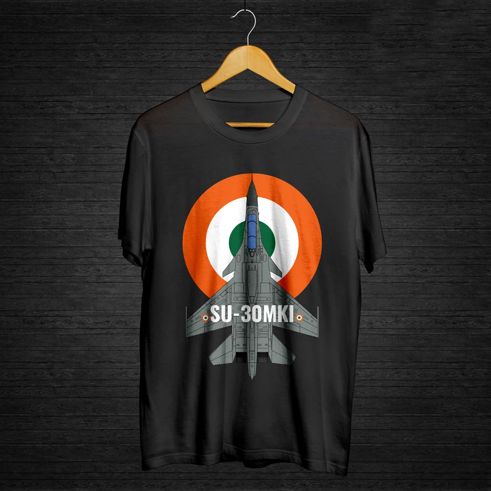 India Air Force Sukhoi Su-30MKI Fighter T-Shirt. Summer Cotton Short Sleeve O-Neck Mens T Shirt New S-3XL
India Air Force Sukhoi Su-30MKI Fighter T-Shirt. Summer Cotton Short Sleeve O-Neck Mens T Shirt New S-3XL