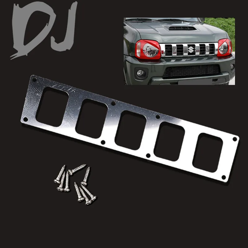 DJ Stainless Steel Metal Front Frame Decoration For MST Jimny RC Car Accessories
DJ Stainless Steel Metal Front Frame Decoration For MST Jimny RC Car Accessories