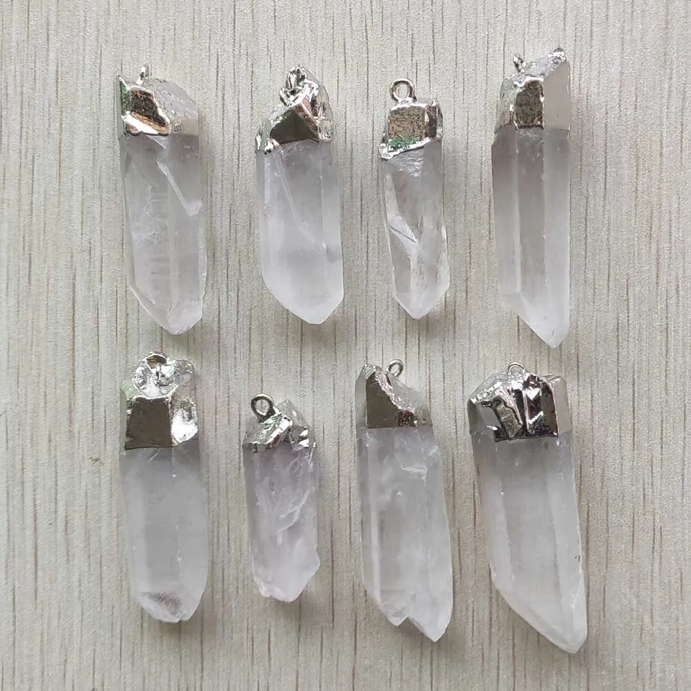 natural white crystal Irregular pillar charms Pendants for men and women jewelry marking free shipping Wholesale 8pcs/lot
natural white crystal Irregular pillar charms Pendants for men and women jewelry marking free shipping Wholesale 8pcs/lot