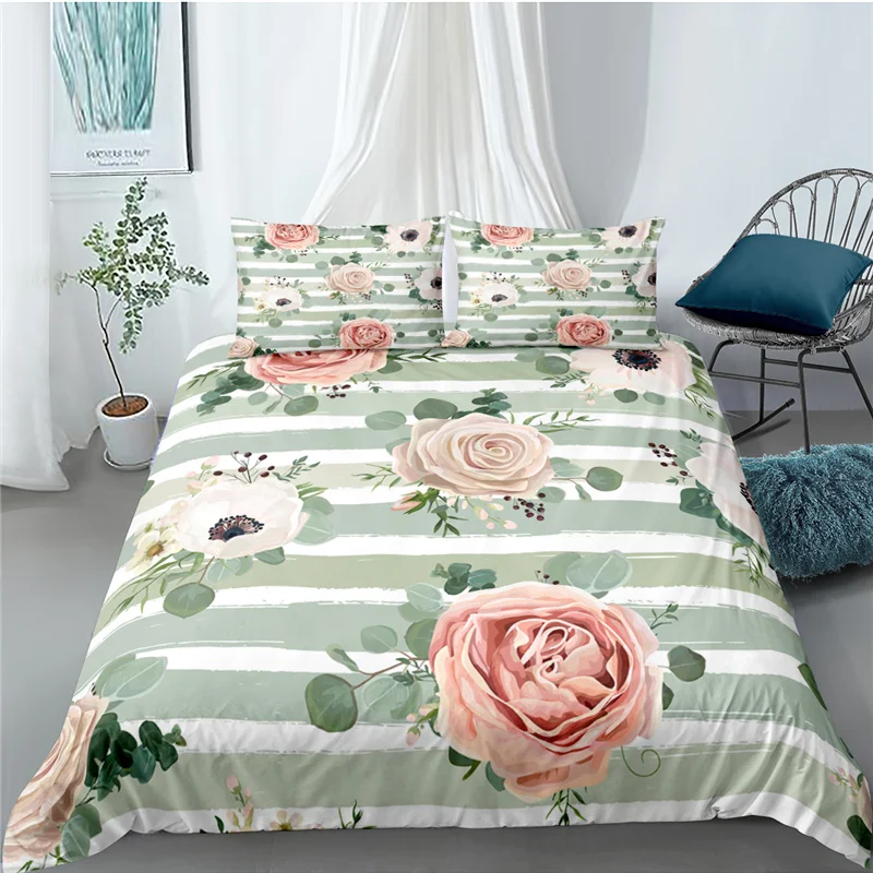 Luxury 3D Rose Flower Print 2/3Pcs Kids Bedding Set Comfortable Duvet Cover Pillowcase Home Textile Queen and King EU/US/AU Size
Luxury 3D Rose Flower Print 2/3Pcs Kids Bedding Set Comfortable Duvet Cover Pillowcase Home Textile Queen and King EU/US/AU Size