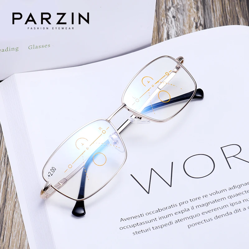 PARZIN Metal Frame Men Reading Glasses Vintage Business Hyperopia Eyewear Male Anti Blue Light Reading EyeGlasses
PARZIN Metal Frame Men Reading Glasses Vintage Business Hyperopia Eyewear Male Anti Blue Light Reading EyeGlasses