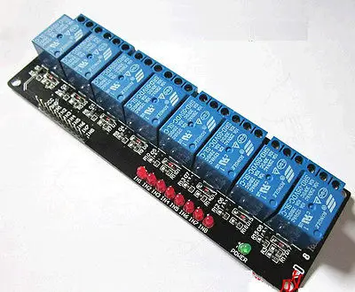 8 Channel Relay Module Interface Board DC 5V for PIC AVR MCU DSP NEW free ship diy electronics
8 Channel Relay Module Interface Board DC 5V for PIC AVR MCU DSP NEW free ship diy electronics