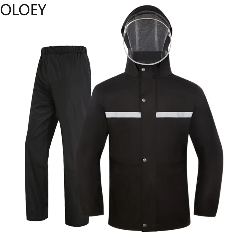Motorcycle Rain Coat Men Waterproof Rainwear Raincoat Rain Pants Suit Split Yellow Adult Rain Jacket with Hood Travel Fishing
Motorcycle Rain Coat Men Waterproof Rainwear Raincoat Rain Pants Suit Split Yellow Adult Rain Jacket with Hood Travel Fishing