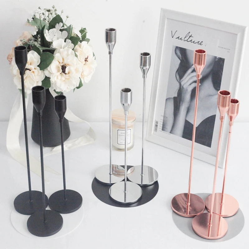 Luxury Metal Candle Holders Candlestick Fashion Wedding Table Candle Stand Exquisite Candlestick Christmas Table Home Decor
Luxury Metal Candle Holders Candlestick Fashion Wedding Table Candle Stand Exquisite Candlestick Christmas Table Home Decor