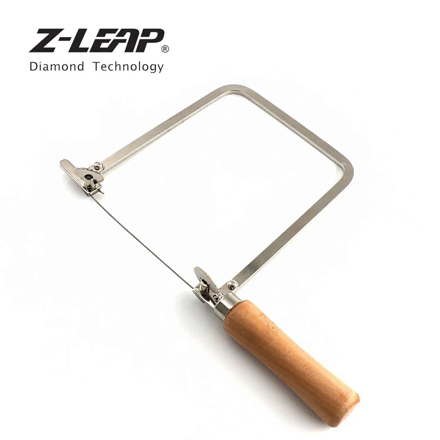 Z-LEAP Wood saw with U steel frame and wire, precise cut,DIY hand tool, for Jade stone, ceramic, glass, wood, metal
Z-LEAP Wood saw with U steel frame and wire, precise cut,DIY hand tool, for Jade stone, ceramic, glass, wood, metal