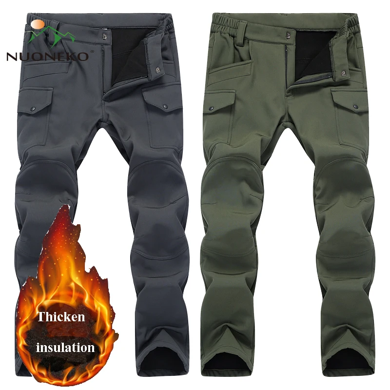 NUONEKO Winter Outdoors Man Hiking Pants Windproof Waterproof Fleece Pants Tourism Camping Trekking Trousers For Men BMT05
NUONEKO Winter Outdoors Man Hiking Pants Windproof Waterproof Fleece Pants Tourism Camping Trekking Trousers For Men BMT05