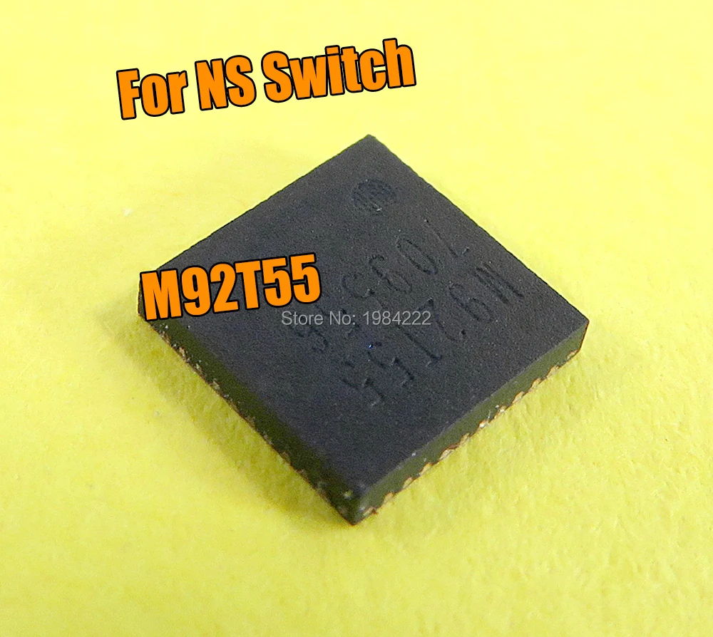 20pcs motherboard IC M92T55 chip For NS Switch Audio Video Control IC M92T55 Base Main Board Chip For NS Switch
20pcs motherboard IC M92T55 chip For NS Switch Audio Video Control IC M92T55 Base Main Board Chip For NS Switch