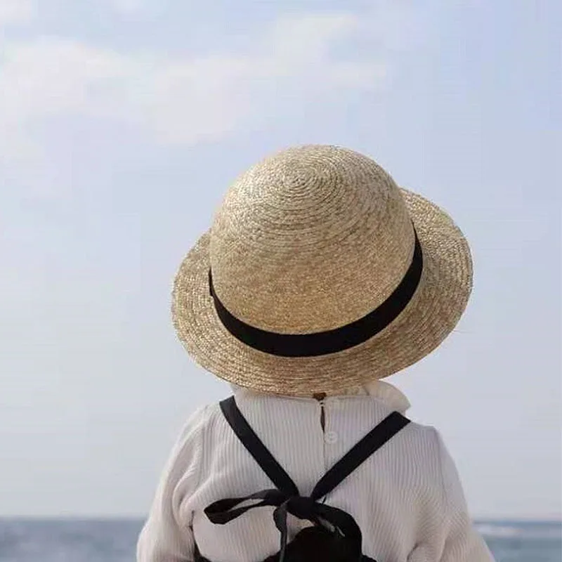 Children's Summer Hat Wide Brim Hat Dome Black Border Wheat Straw Hat Cute Girl Cap Travel Outdoor Beach Hat Sun Protection Caps
Children's Summer Hat Wide Brim Hat Dome Black Border Wheat Straw Hat Cute Girl Cap Travel Outdoor Beach Hat Sun Protection Caps