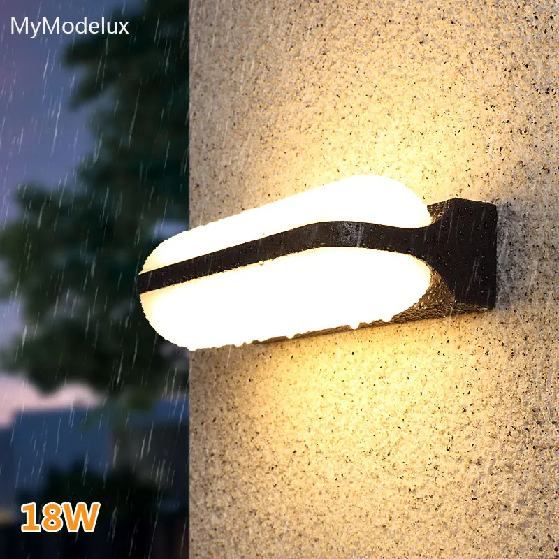 Modern white LED garden Wall light outdoor lighting waterproof aluminum wall lamp porch lights for balcony corridor aisle 9/18W
Modern white LED garden Wall light outdoor lighting waterproof aluminum wall lamp porch lights for balcony corridor aisle 9/18W