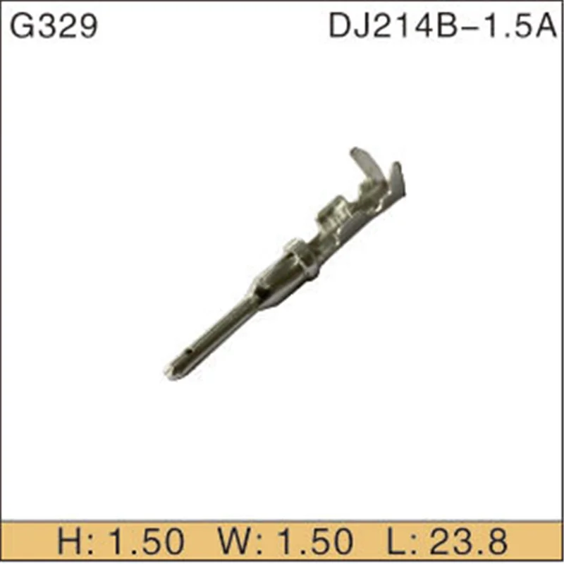 Free shipping 1000pcs Car Electronics & Motorcycle Accessories & Parts G329 male terminal connector
Free shipping 1000pcs Car Electronics & Motorcycle Accessories & Parts G329 male terminal connector