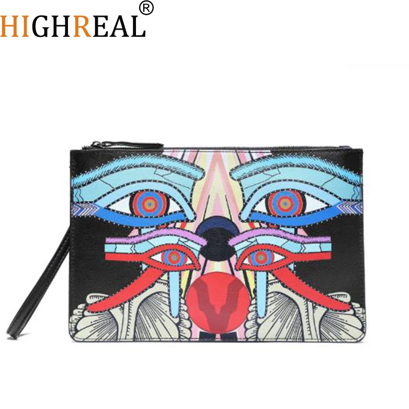 HIGHREAL Plants Print Clutch Bags for Women Bag Personality Leather Contrast Color Street Lady Wrist Bag Couple Casual IPad Bags
HIGHREAL Plants Print Clutch Bags for Women Bag Personality Leather Contrast Color Street Lady Wrist Bag Couple Casual IPad Bags