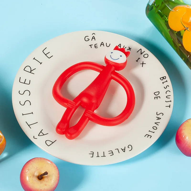 Silicone Teether Soft Rubber Can Be Boiled Food Grade Teeth Gum Newborn Baby Toys Infant Pacifier Bite Chew
Silicone Teether Soft Rubber Can Be Boiled Food Grade Teeth Gum Newborn Baby Toys Infant Pacifier Bite Chew