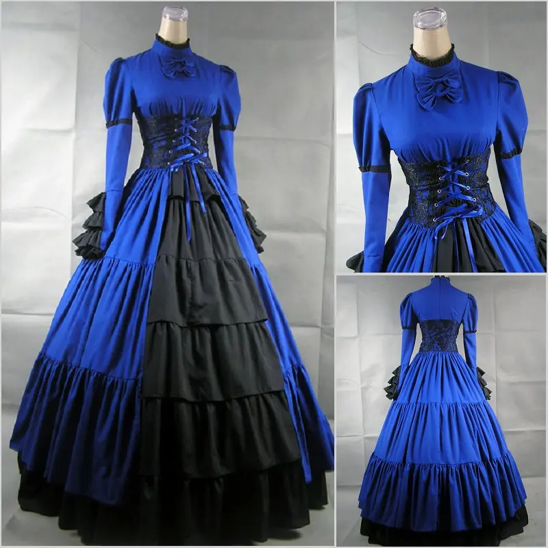 Halloween sweet lolita dress vintage medieval ball gown long victorian dress stand bowknot gothic lolita op kawaii girl loli cos
Halloween sweet lolita dress vintage medieval ball gown long victorian dress stand bowknot gothic lolita op kawaii girl loli cos