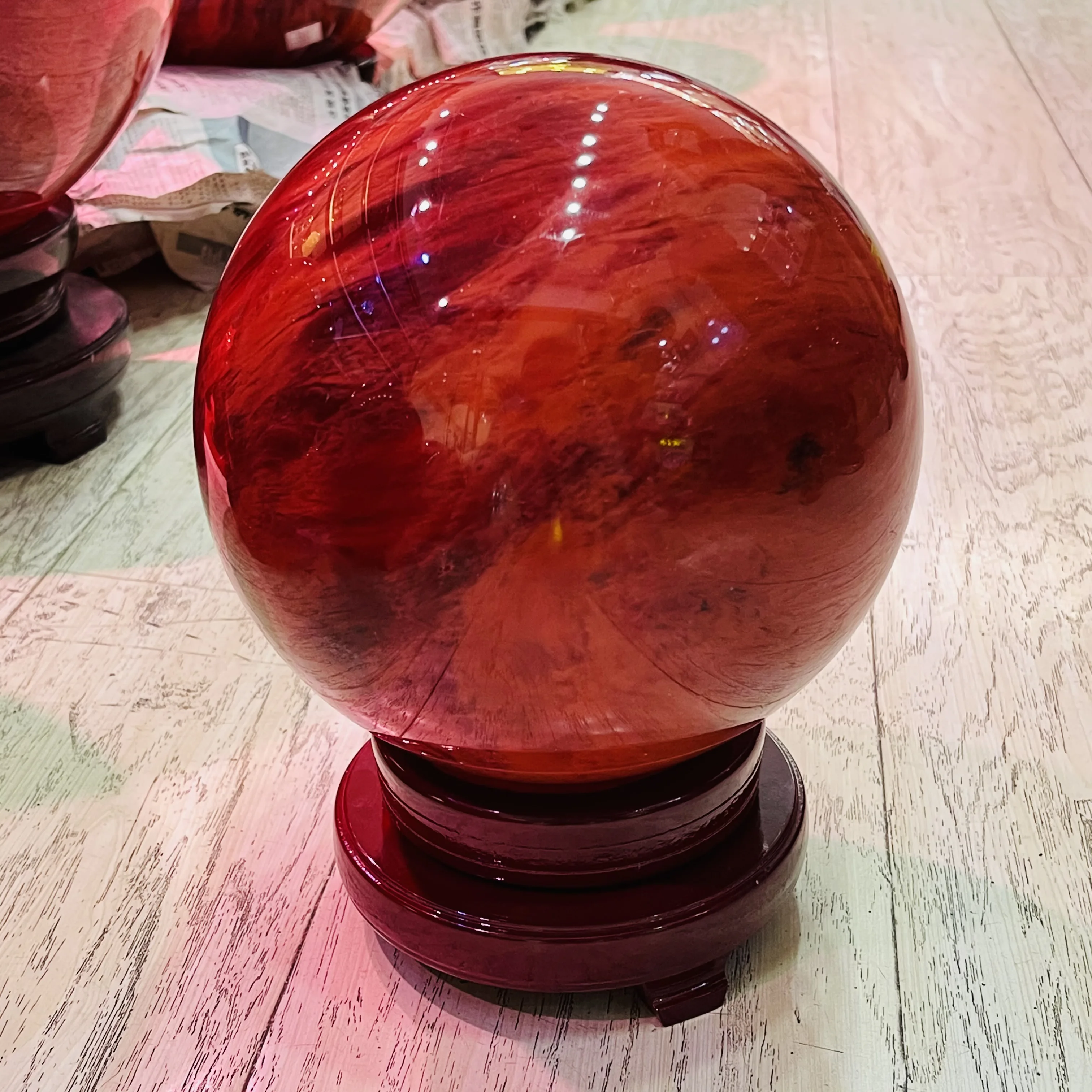 Healing Products Natural Quartz Red Smelting Stone Crystal Ball Spheres For Reiki
Healing Products Natural Quartz Red Smelting Stone Crystal Ball Spheres For Reiki