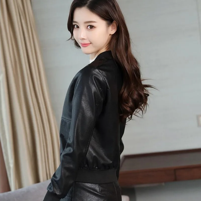 Women's Short Leather Jacket Spring and Autumn Korean Version Loose Large Size PU Leather Jacket Women's Clothing 2022 New
Women's Short Leather Jacket Spring and Autumn Korean Version Loose Large Size PU Leather Jacket Women's Clothing 2022 New