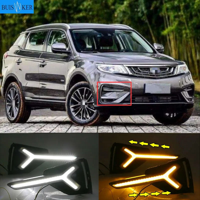 2Pcs For Geely Boyue Proton X70 2018 Car LED Daytime Running Light Fog Lamp Frame Fog Light
2Pcs For Geely Boyue Proton X70 2018 Car LED Daytime Running Light Fog Lamp Frame Fog Light