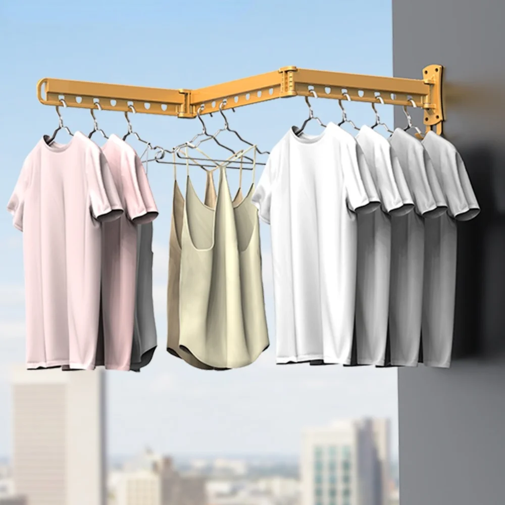 Folding Clothes Hanger Wall Hanging Telescopic Clothes Rail Indoor Air Clothes Air Quilt No Balcony Clothes Hanger
Folding Clothes Hanger Wall Hanging Telescopic Clothes Rail Indoor Air Clothes Air Quilt No Balcony Clothes Hanger