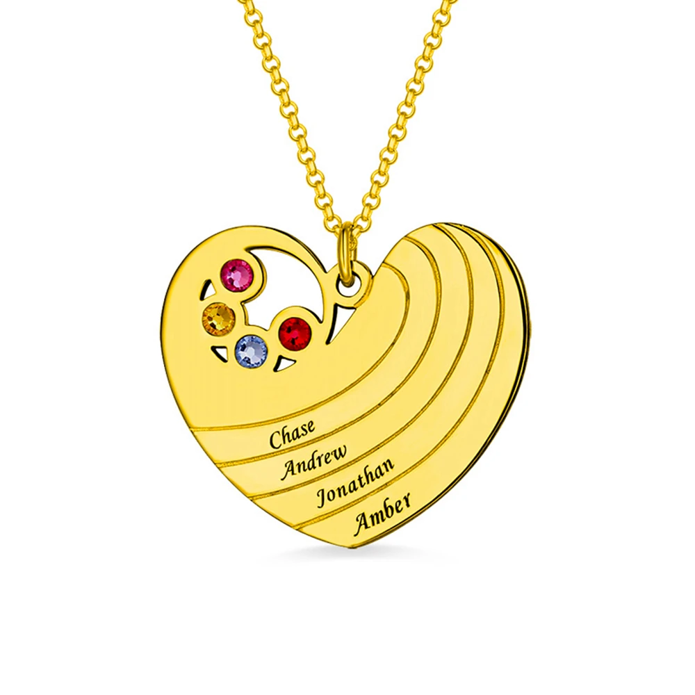 Uonney Dropshipping Personalized Heart Necklace With Birthstone Name Valentine Birthday For Women Jewelry Valentines Gift
Uonney Dropshipping Personalized Heart Necklace With Birthstone Name Valentine Birthday For Women Jewelry Valentines Gift