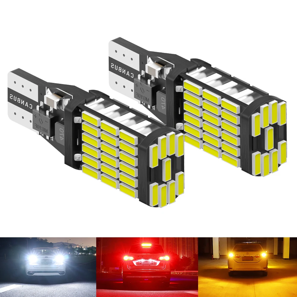 Светодиодная лампа T15 W16W Canbus 920 921 912 6000 лм 4014SMD 12 В AutoT10, 2 шт.
Светодиодная лампа T15 W16W Canbus 920 921 912 6000 лм 4014SMD 12 В AutoT10, 2 шт.