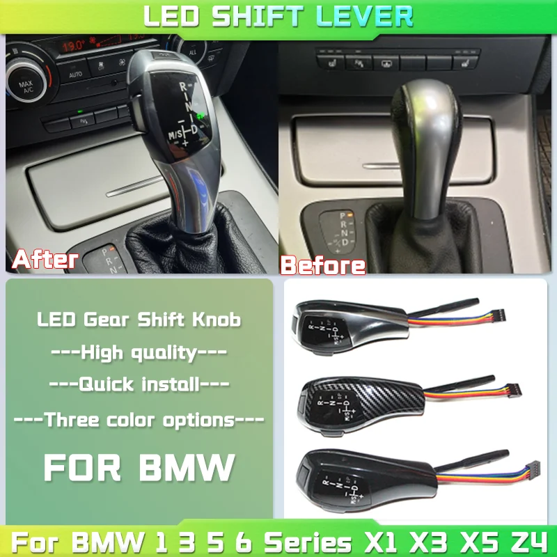 Для BMW 1 3 6 5 серии E38 E39 E46 E60 E61 E63 E64 E81 E82 E83 E84 E90 E91 E92 E93 светодиодная ручка переключения передач Рычажные аксессуары
Для BMW 1 3 6 5 серии E38 E39 E46 E60 E61 E63 E64 E81 E82 E83 E84 E90 E91 E92 E93 светодиодная ручка переключения передач Рычажные аксессуары